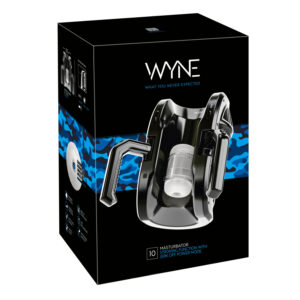 WYNE 10 - automatický masturbátor s držadlem - černý