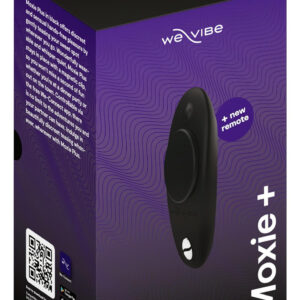 We-Vibe Moxie+ - chytrý vibrační stimulátor klitorisu - černý