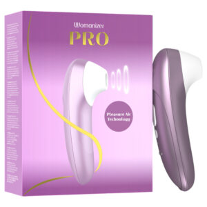 Womanizer Pro - stimulátor klitorisu s technologií tlakových vln - fialový