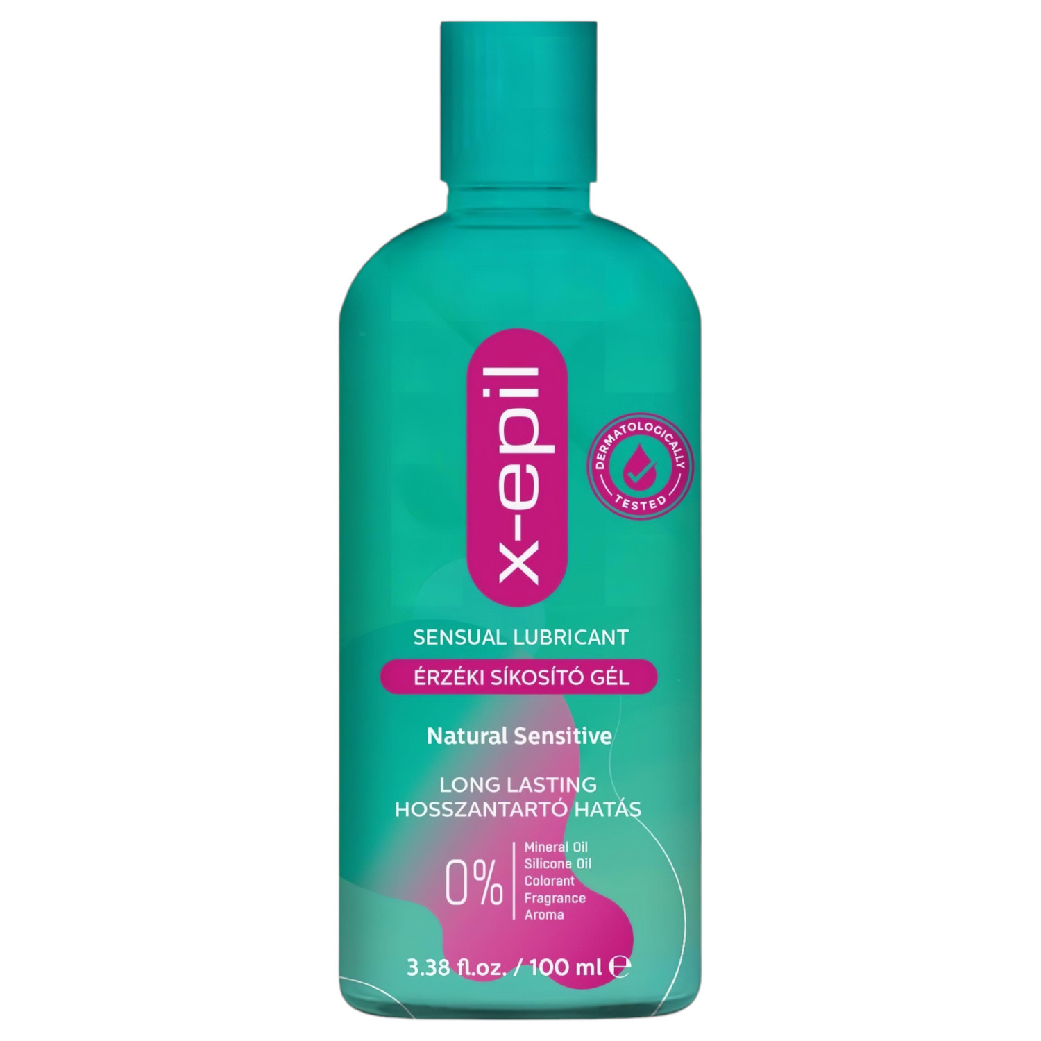 X-Epil Natural Sensitive - lubrikační gel - citlivá pokožka - 100 ml