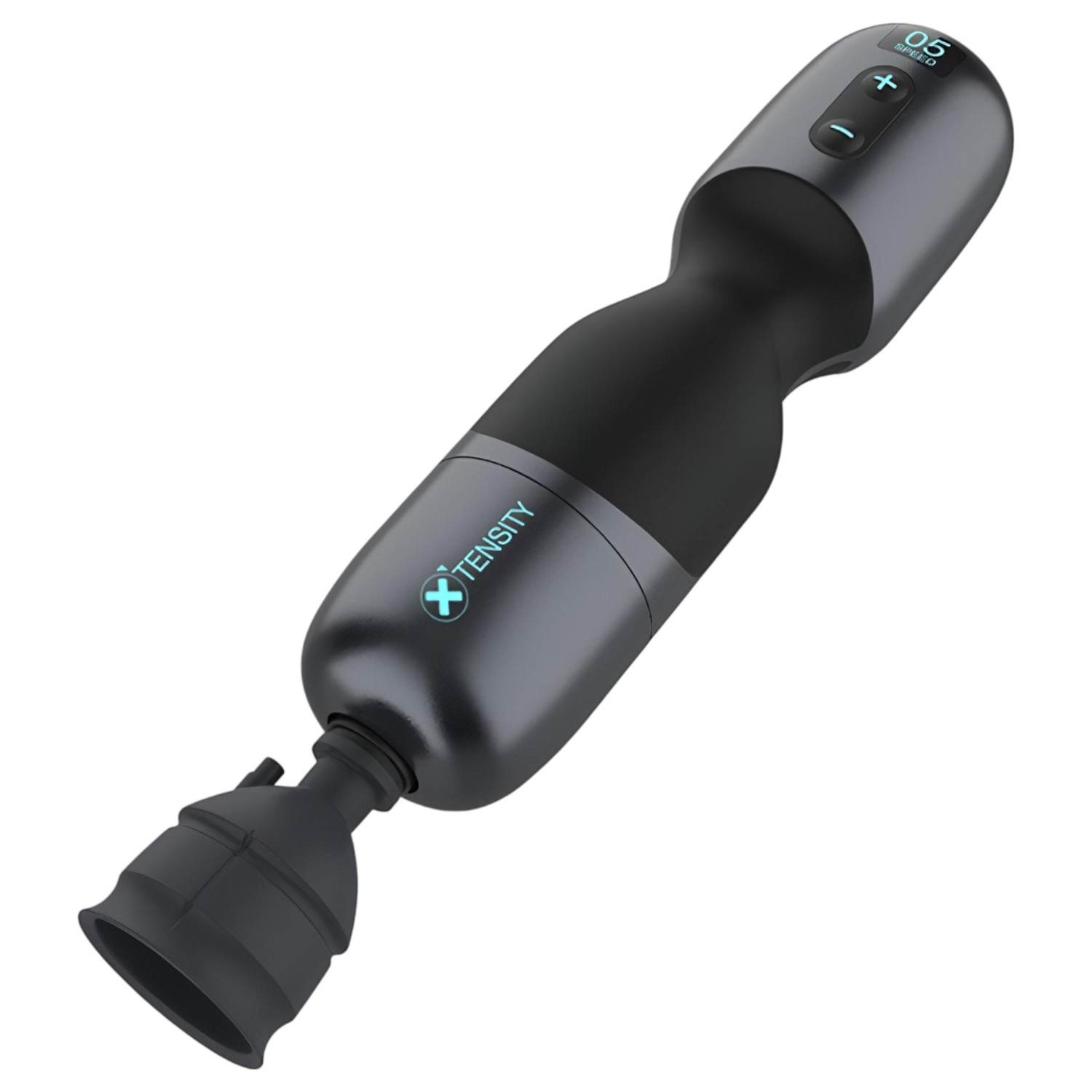 Xtensity 1 - masturbátor s vakuem a pulzací - černý