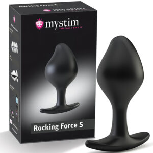 mystim - elektro anální kolík - malý - černý