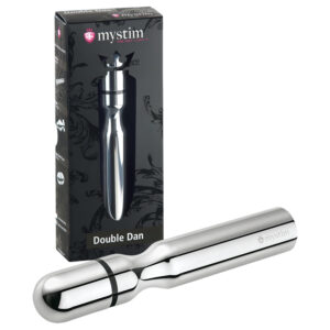 mystim - elektro stimulátor pro muže - kovový rukojeť
