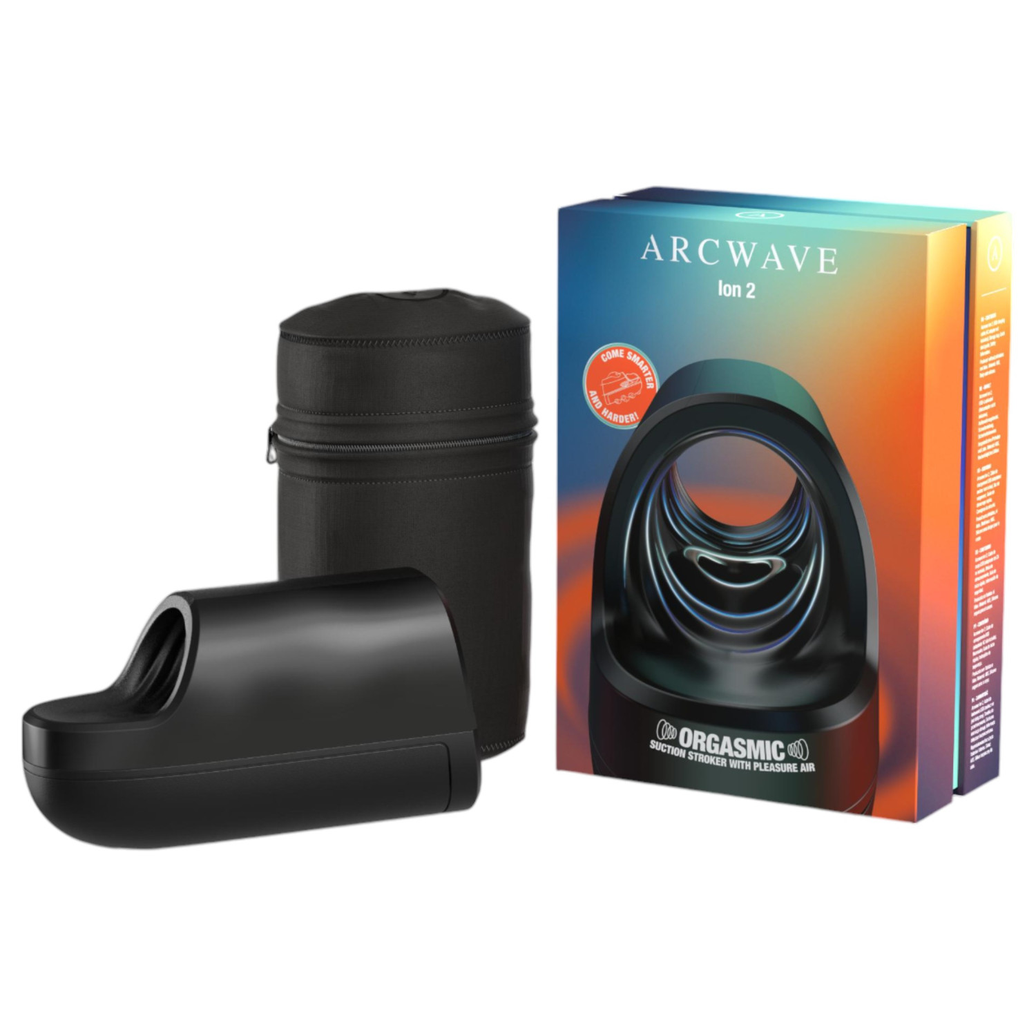 Arcwave Ion2 - masturbátor s tlakovými vlnami (černý)