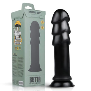 BUTTR Madbull Muzzl - dildo s přísavkou - černý
