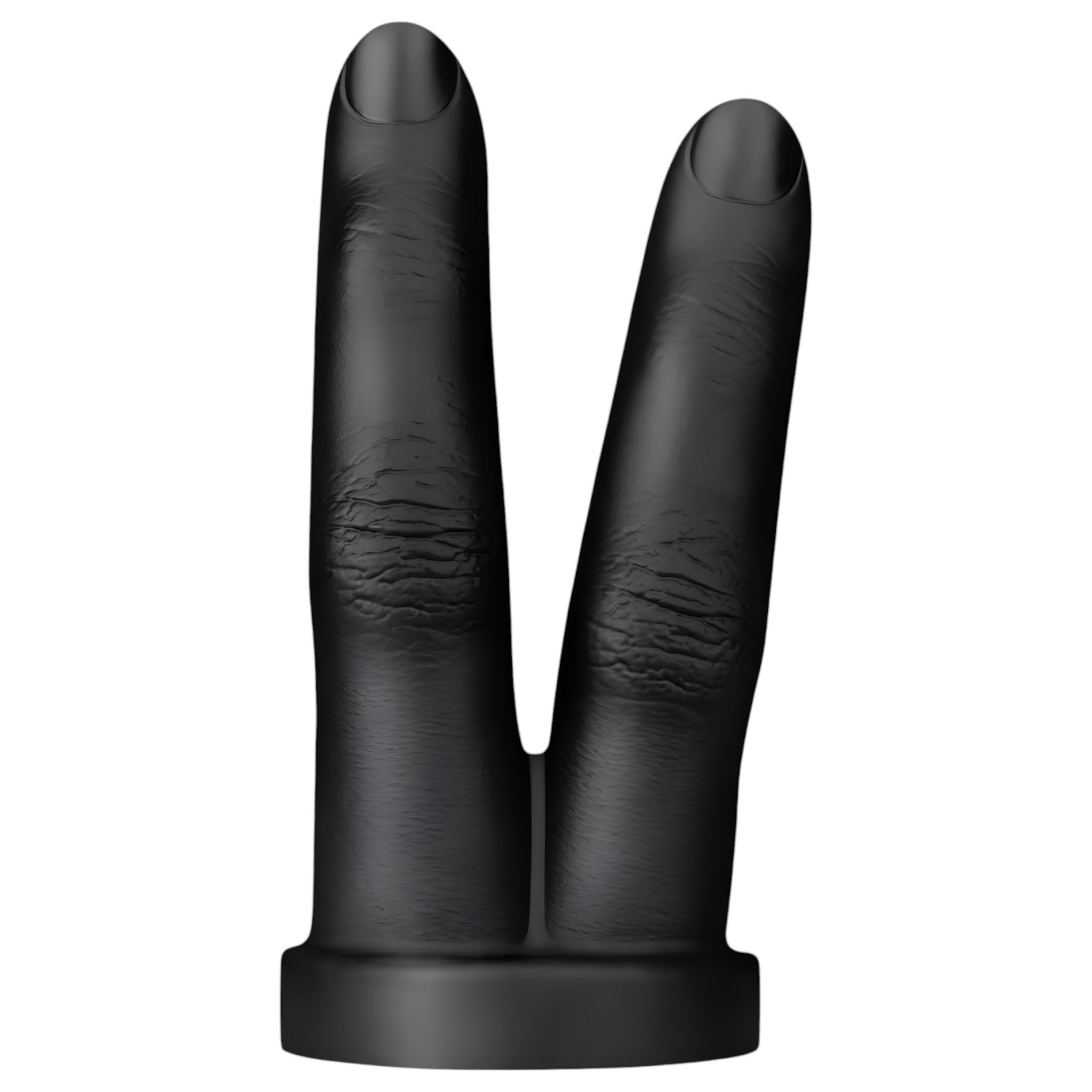 BUTTR - anální dildo dvojité prsty - černé