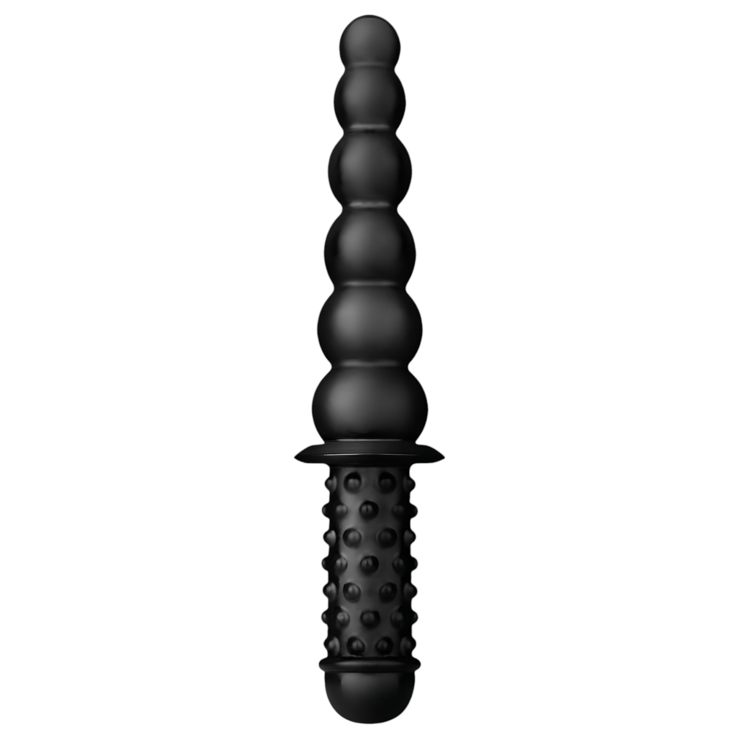 BUTTR - oboustranný anální dildo - černý