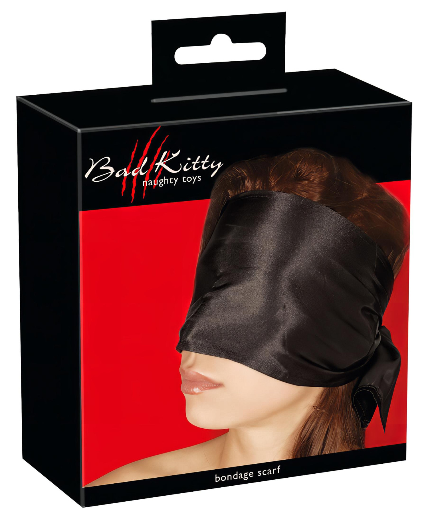 Bad Kitty - bondage šála - černá
