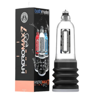 Bathmate Hydromax 7 Wide - hydraulická penispumpa (průhledná)