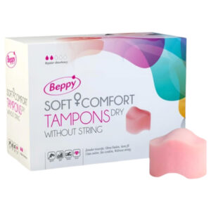 Beppy - menstruační tampon pro intimní styk (8 ks) - suchý