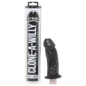 Clone-a-Willy - sada na otisk penisu s vibrátorem - černá