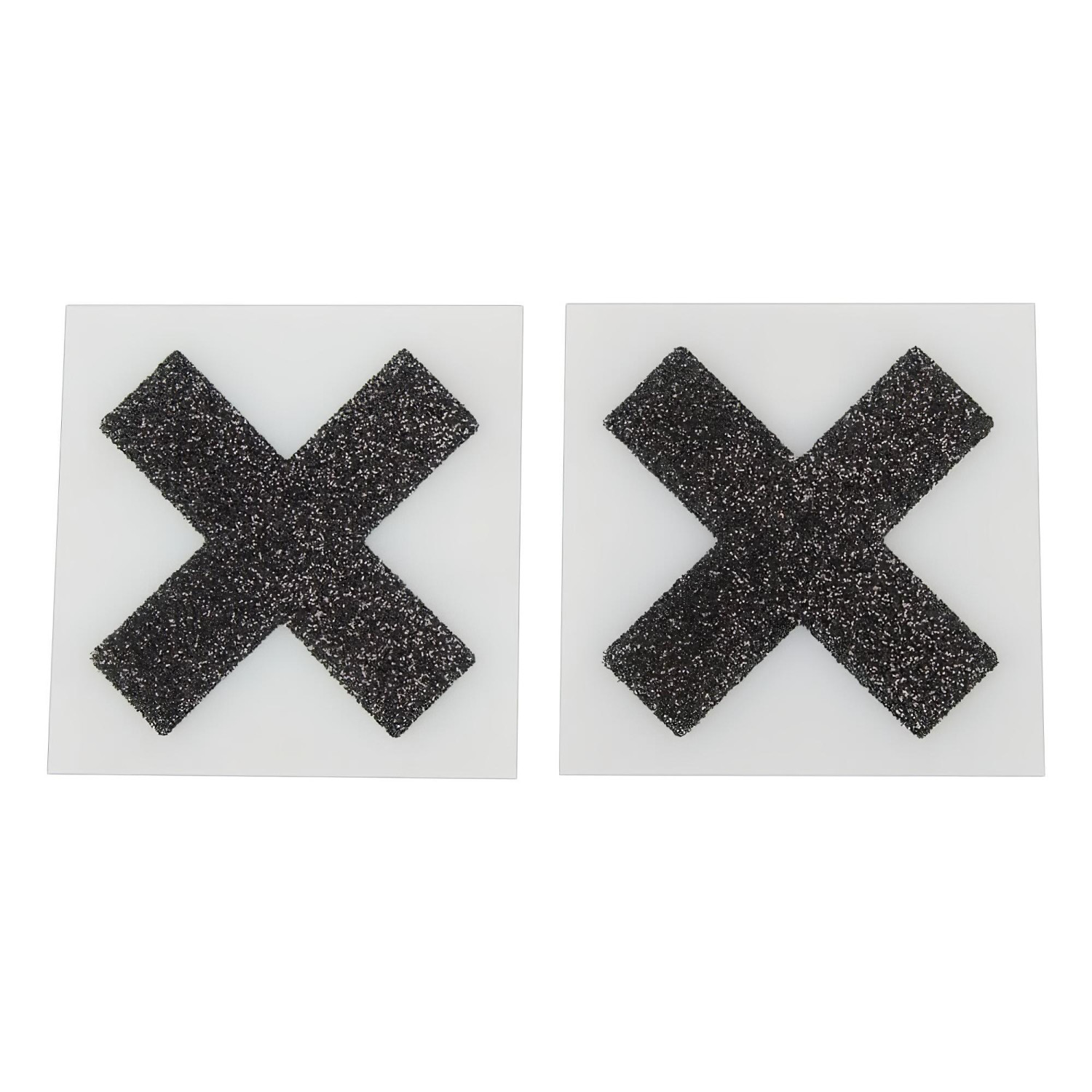 Cottelli - Třpytivé nálepky na bradavky - X