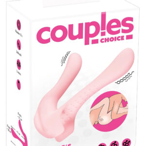 Couples Choice - párový vibrátor se 2 motory - růžový