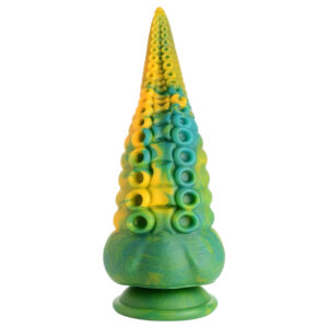 Creature Cocks Monstropus - dildo - realistický tvar - 22 cm žlutá