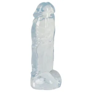 Crystal Clear Big Dong - gelové obří dildo (21