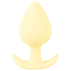 Cuties Mini Butt Plug - silikonový anální kolík (žlutý