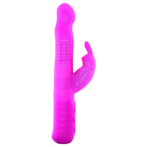 Dorcel Baby Rabbit 2.0 - nabíjecí vibrátor s klitorálním ramenem (růžový)