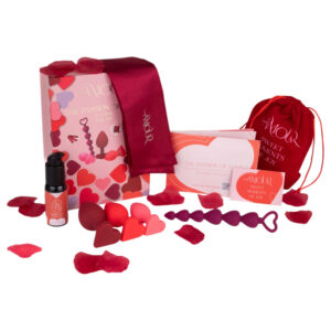 Dreamtoys Amour - dárková sada pro anální trénink (červená)