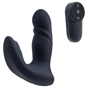 Dreamtoys Pulz - pulzující párový vibrátor s dálkovým ovládáním (tmavě modrý)