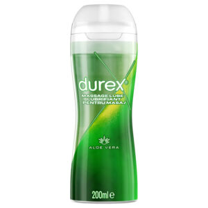 Durex 2v1 masážní olej - Aloe Vera (200 ml)