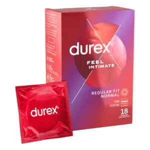 Durex Feel Intimate - extra tenké kondomy - 18 ks