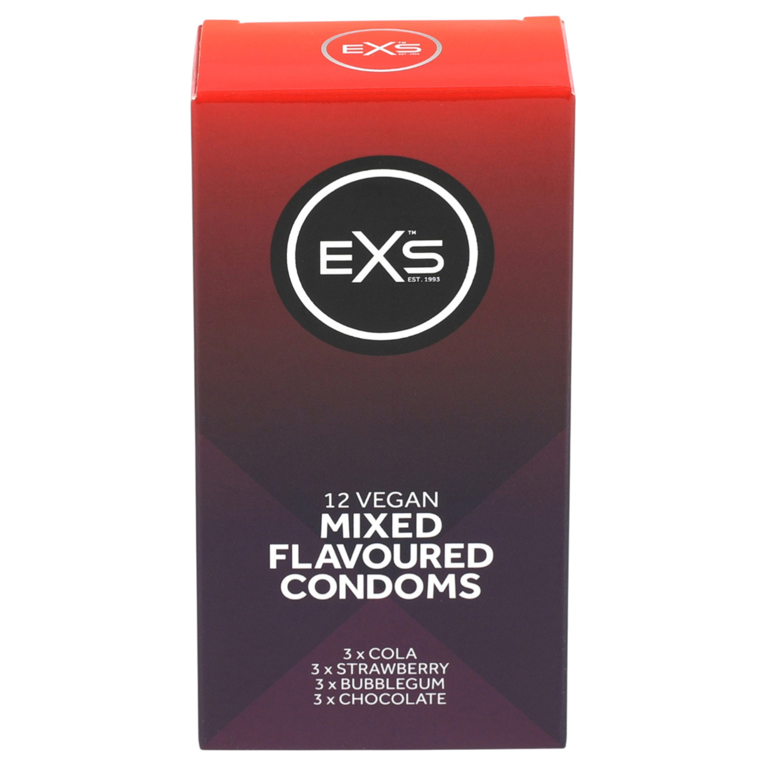 EXS - kondomy - mix příchutí - 12 kusů