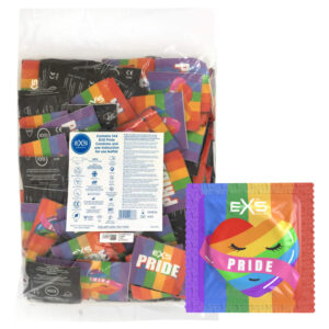 EXS - latexový kondom Pride - 144 kusů