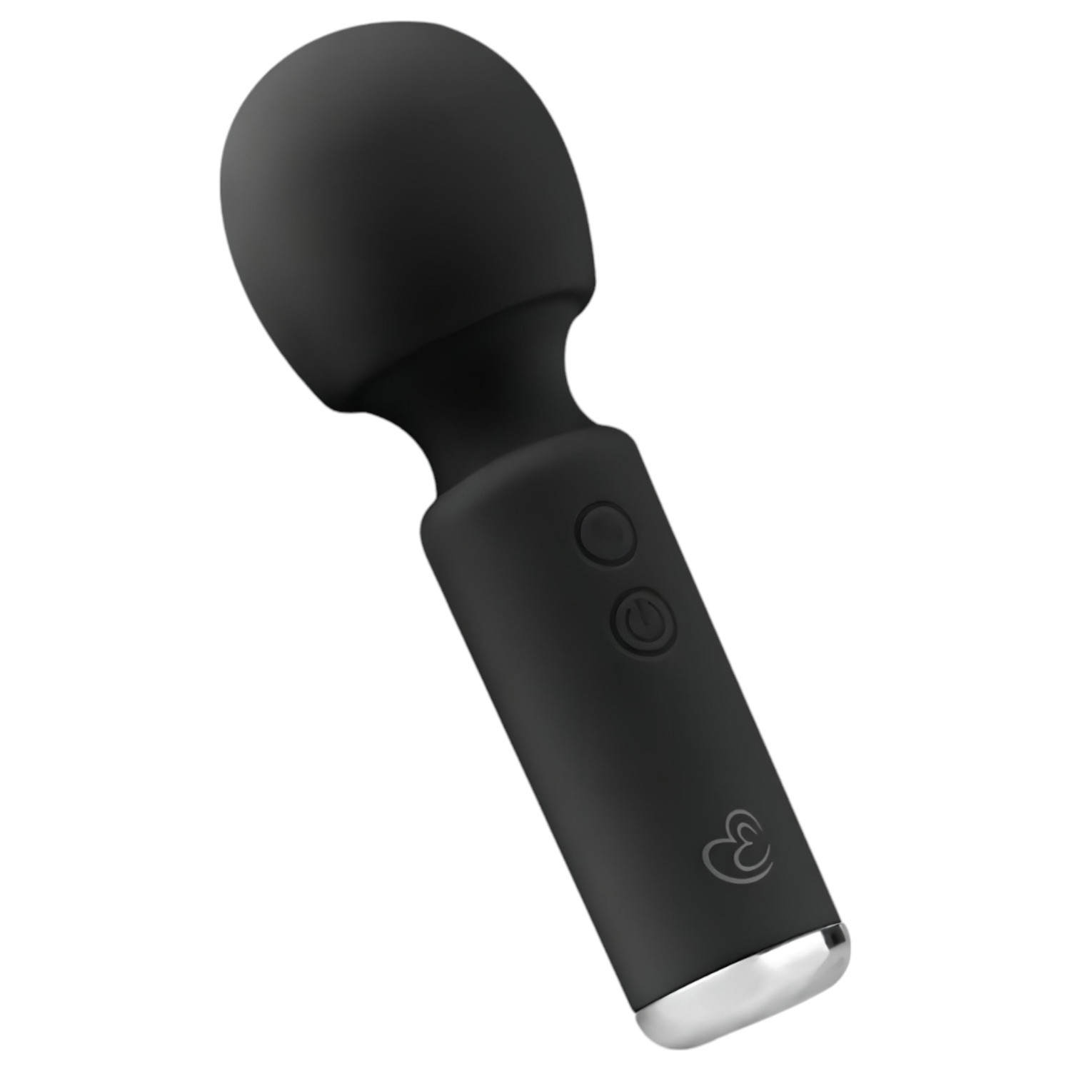 Easytoys - mini masážní vibrátor - dobíjecí - černý