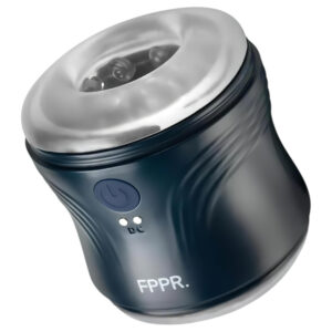 FPPR. - vibrační akumulátorový oboustranný masturbátor - modrý