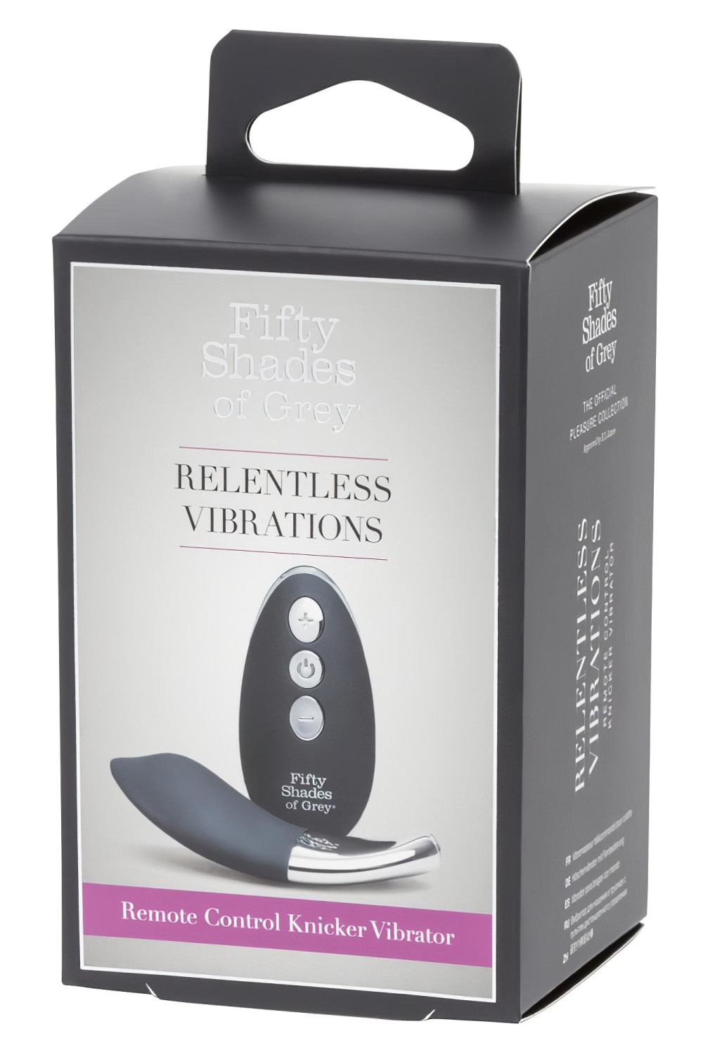 Fifty Shades of Grey - Relentless - vibrátor na klitoris - černý