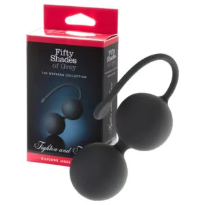 Fifty Shades of Grey - venušina kulička pro posílení pánevního dna - šedá
