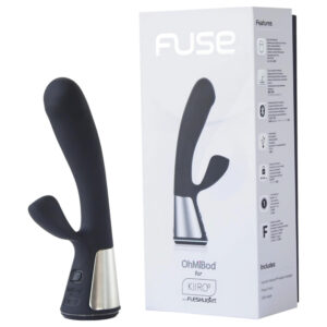 Fleshlight OhMiBod Kiiroo - App‑ovladatelný vibrátor s klitorální kličkou (černý)