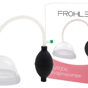 Fröhle - Vakuová pumpa na vaginu - lékařská - průhledná