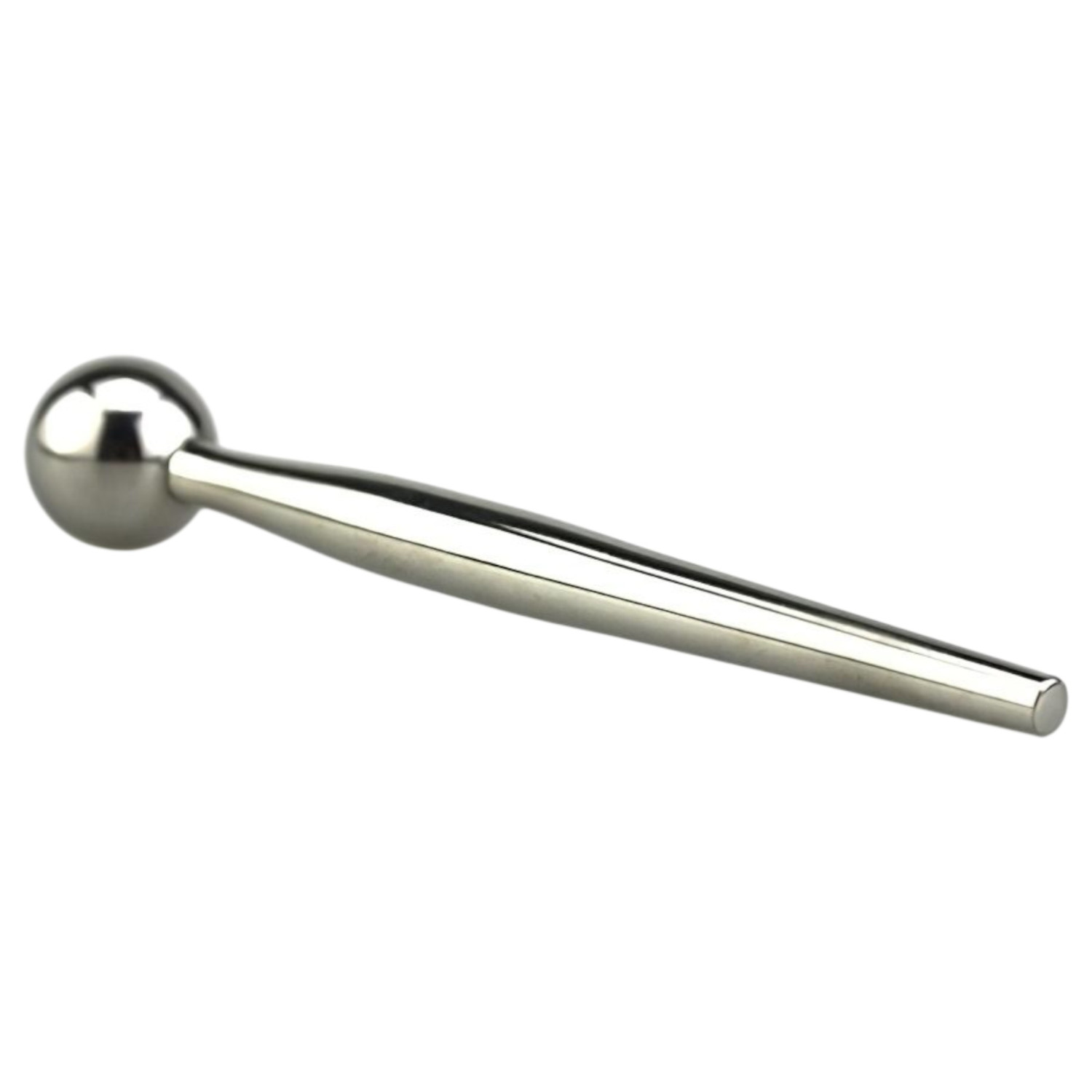 FukR - dilatátor s kovovými kuličkami - 8 cm - stříbrný