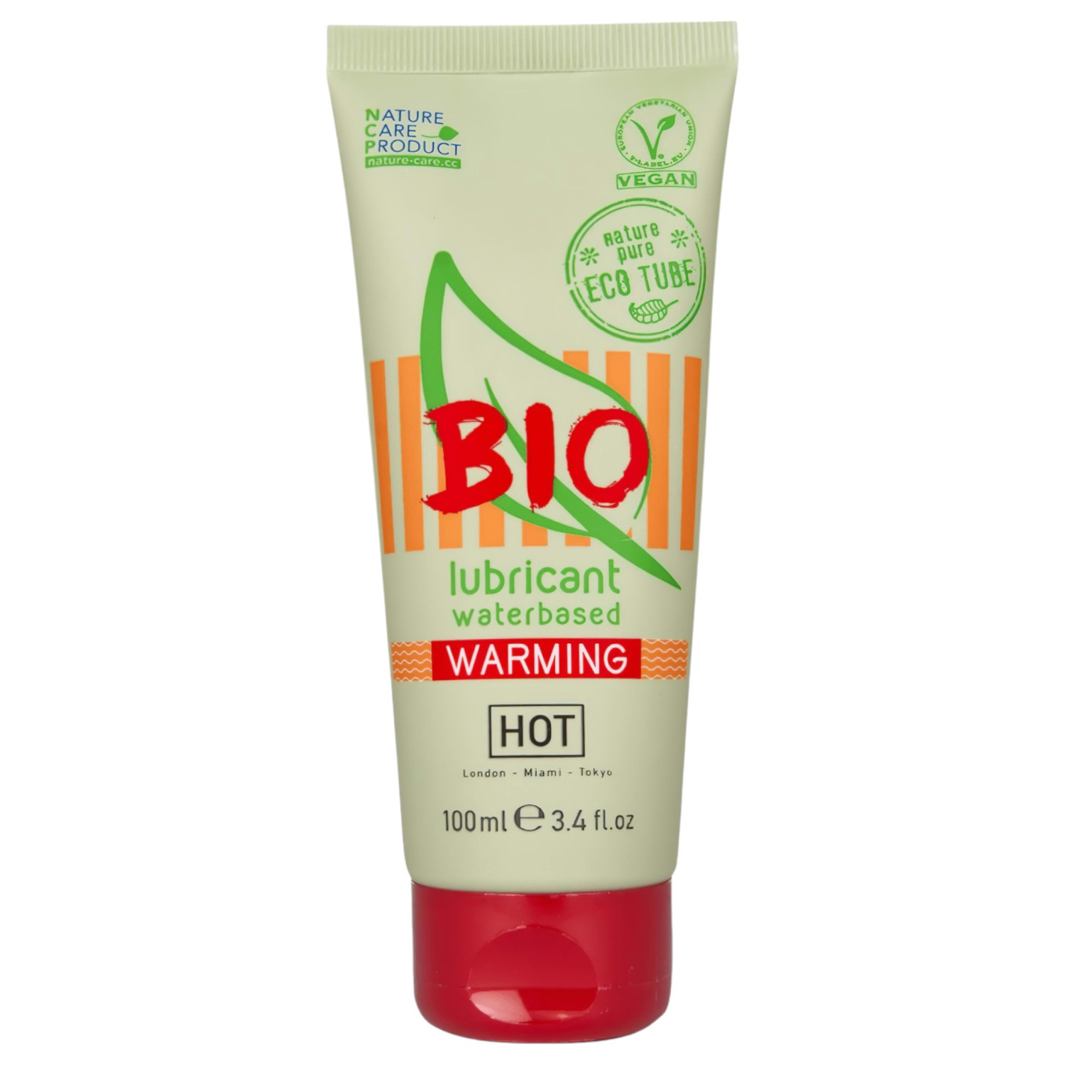 HOT BIO Warming - veganský lubrikační gel s hřejivým účinkem (100 ml)