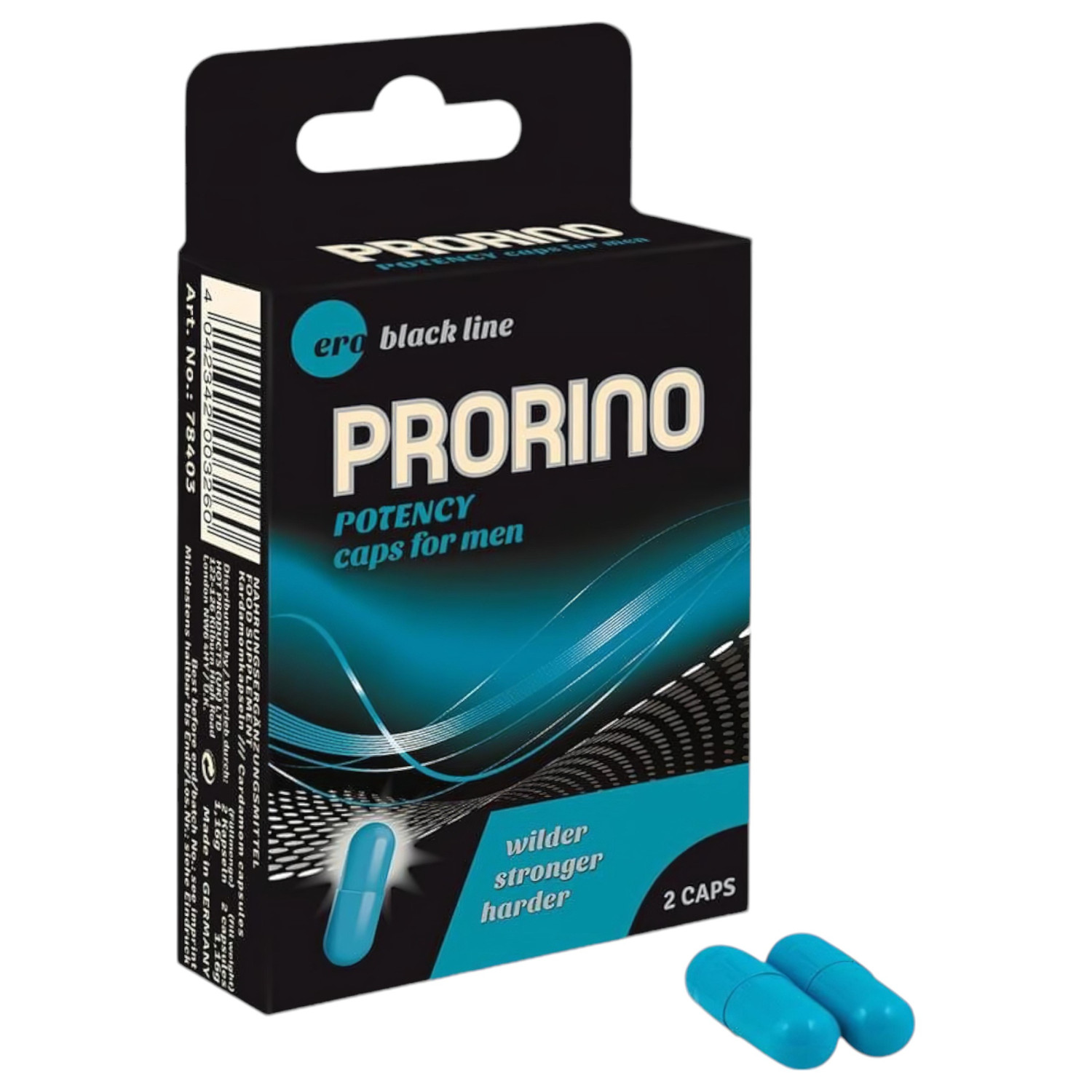HOT - PRORINO - doplněk stravy v kapslích pro muže (2 ks)