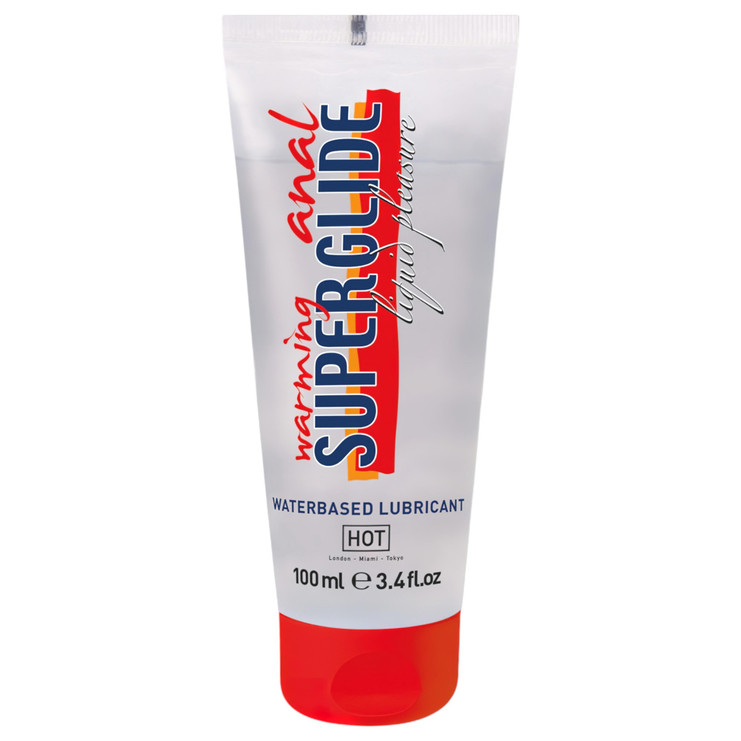 HOT - anální lubrikační gel s hřejivým účinkem - 100 ml