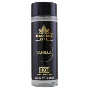 HOT - masážní olej na pokožku - vanilka - 100 ml