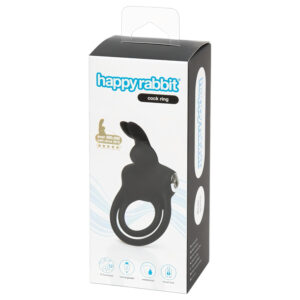 Happyrabbit - vibrační erekční kroužek na penis a varlata