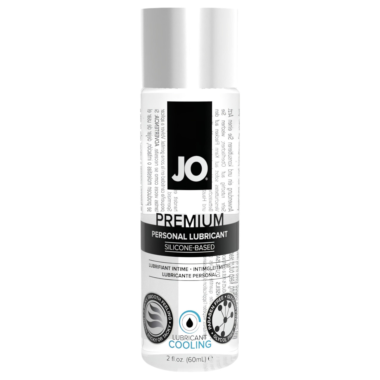 JO Prémiový COOL chladivý silikonový lubrikant (60ml)