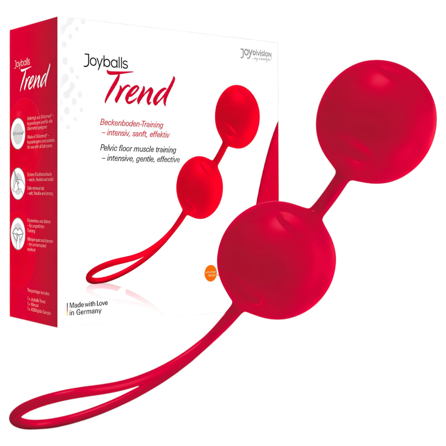 Joyballs Trend - venušiny kuličky - červené