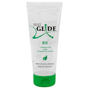 Just Glide Bio - veganský lubrikační gel na vodní bázi (50 ml) - 200ml