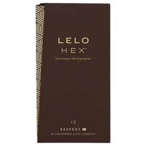 LELO Hex Respect XL - kondomy XL - extra tenké - 12 ks