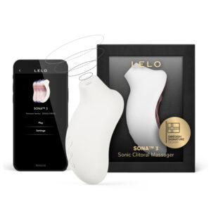 LELO Sona 3 - stimulátor klitorisu vlnami - bílá
