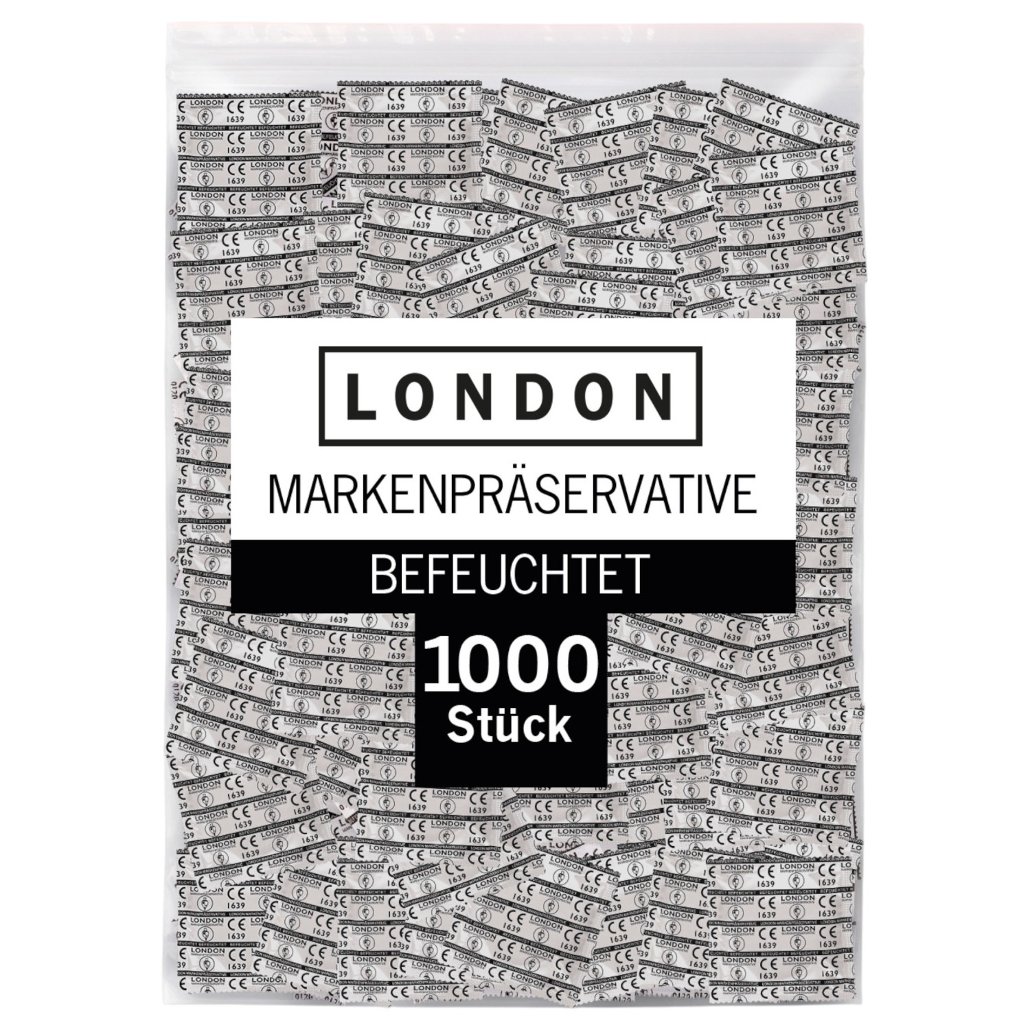 London - tenké kondomy - 1000 ks
