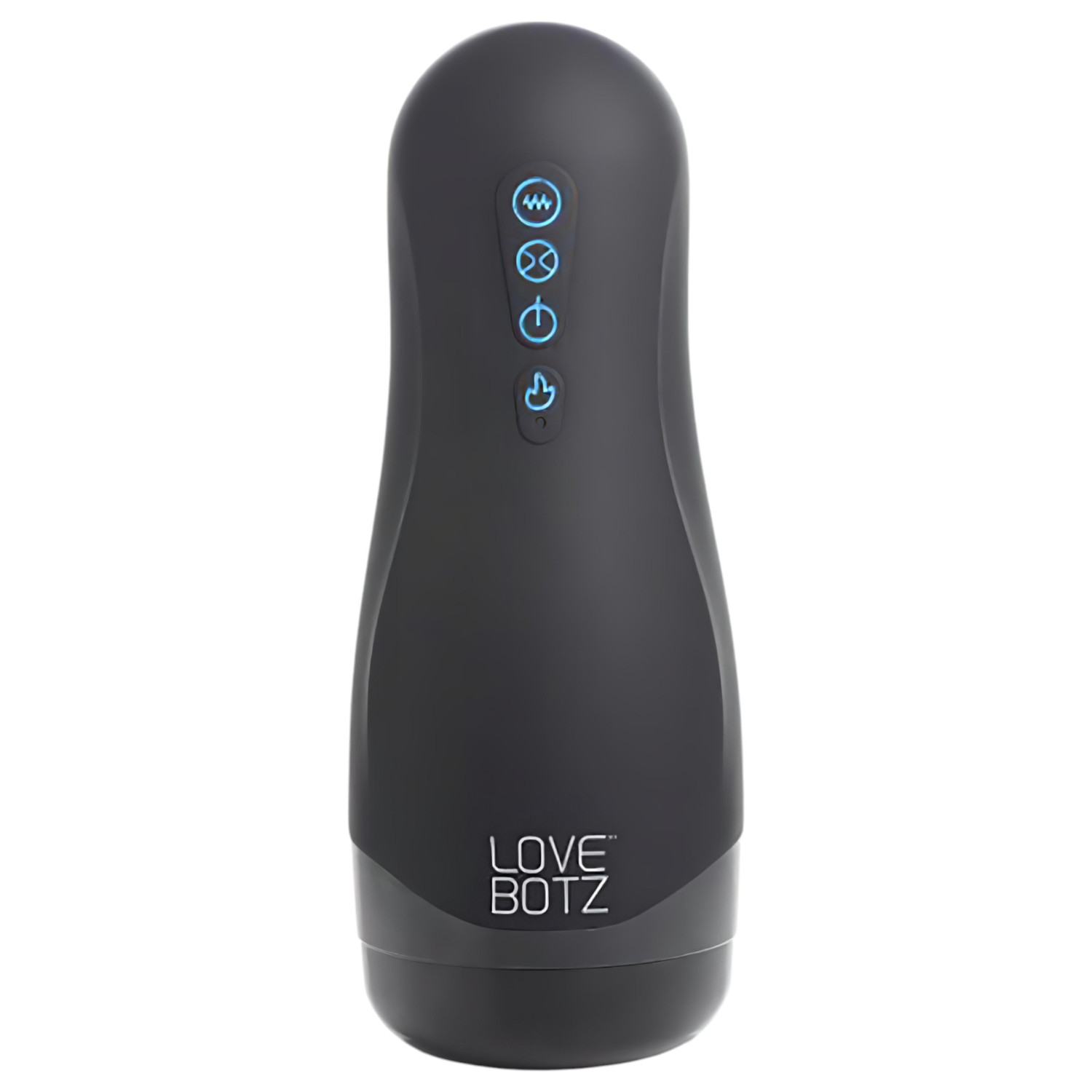 Lovebotz - automatický masturbátor s vodotěsným sáním a vibracemi - černý