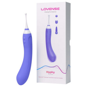 Lovense Hyphy - 2v1 vibrátor ovládaný aplikací (fialový)