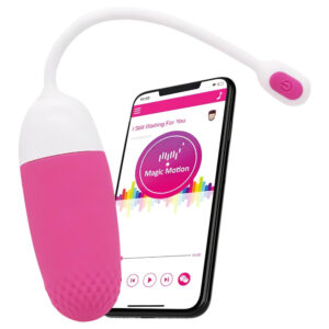 Magic Motion Vini - Vibrátor ve tvaru vajíčka ovládaný aplikací (růžovo-bílý)