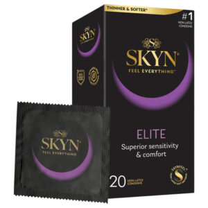 Manix SKYN Elite - ultra tenké bezlatexové kondomy - 20 ks