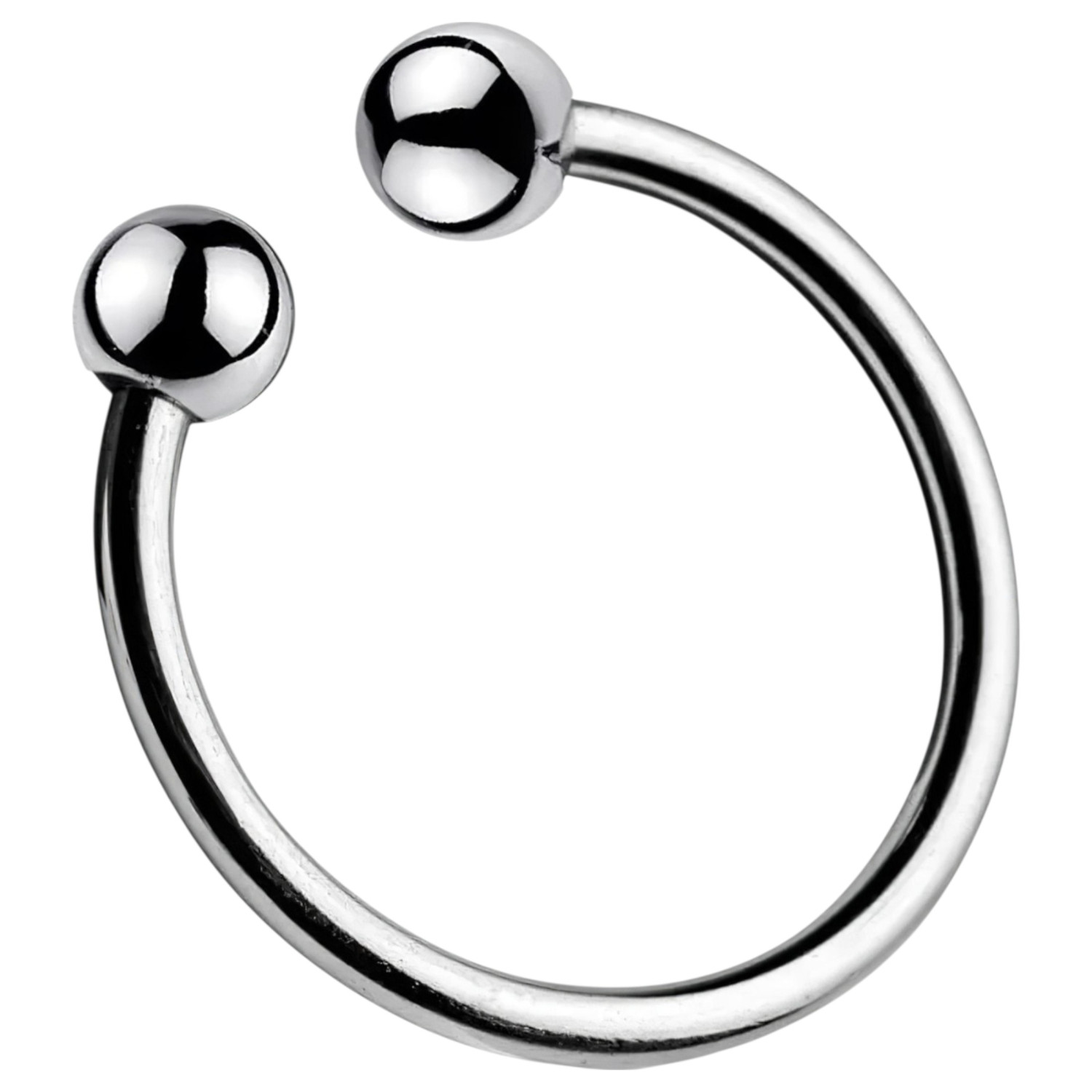 Nerezový kovový kroužek na penis - oddálení ejakulace (28 mm)